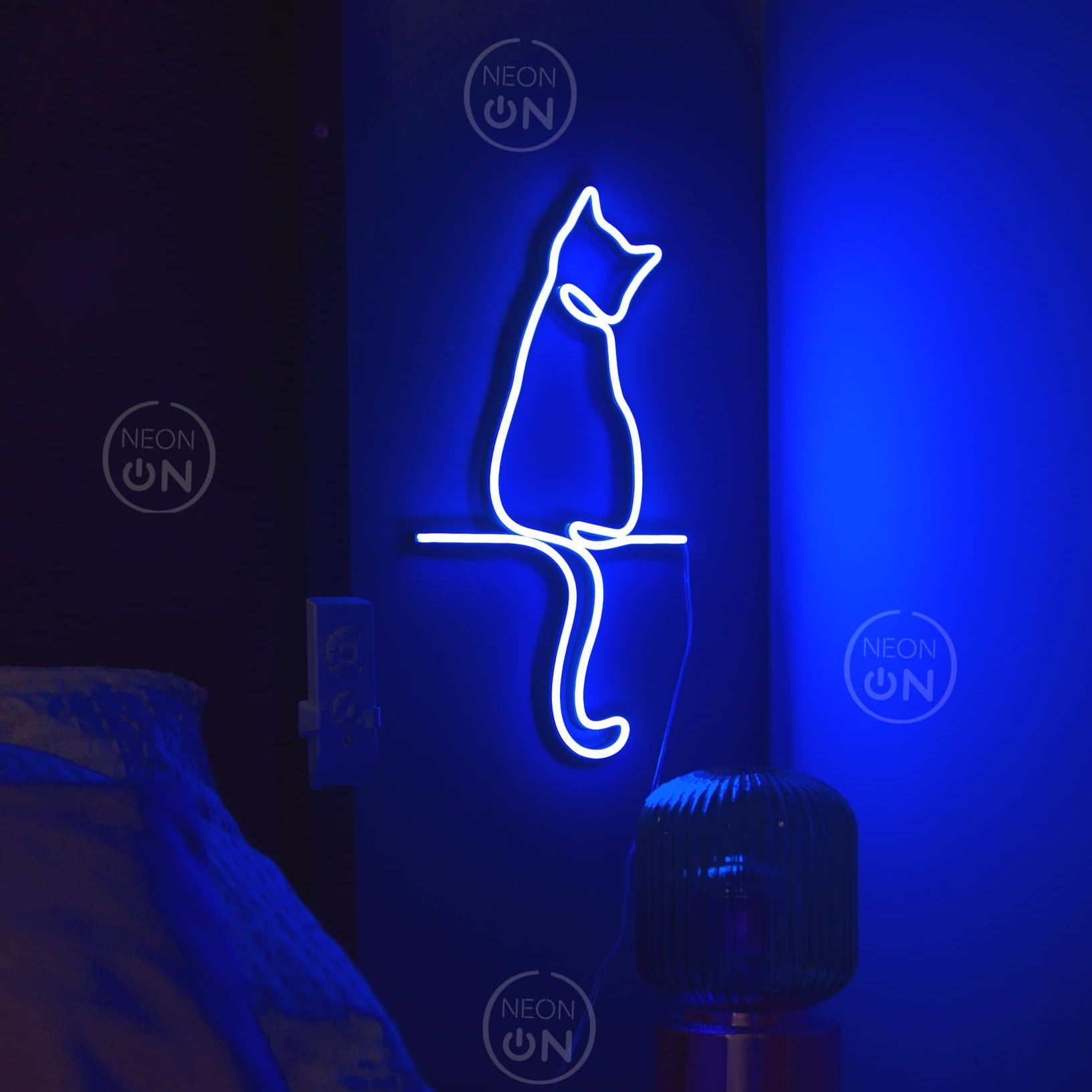 Cat Back View neon sign - Neonon