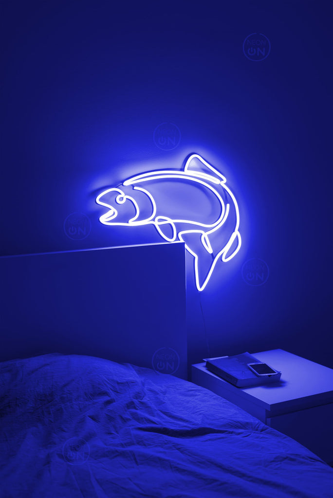 Salmon Fish neon sign - Neonon