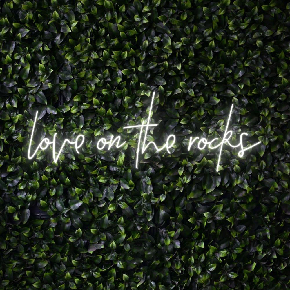 Love on the Rocks Neon Sign – Neonon