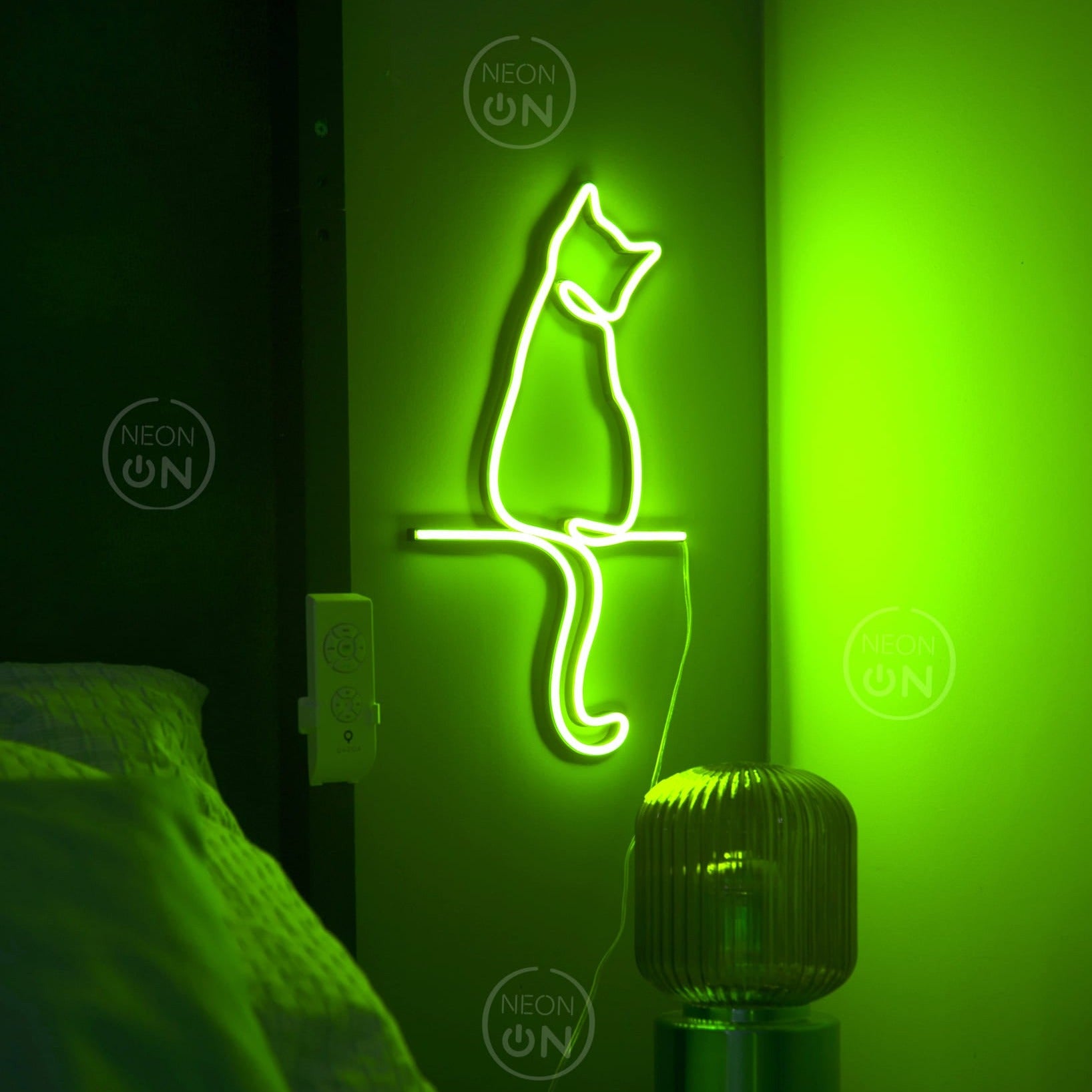 Cat Back View neon sign - Neonon