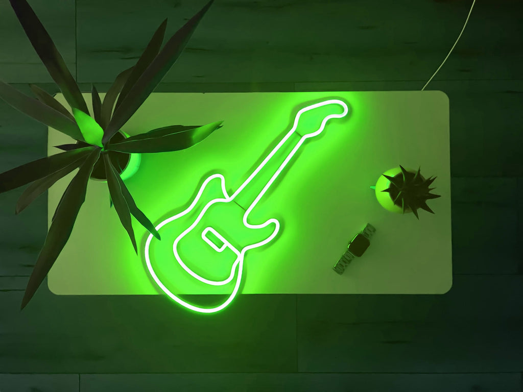 Guitar Neon Sign - Neonon