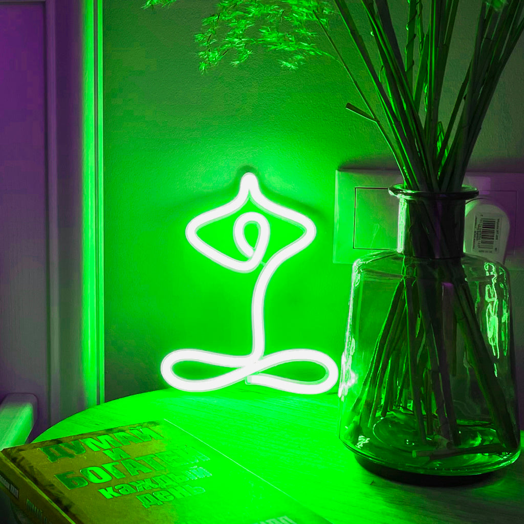 Yoga Man Neon Sign - Neonon