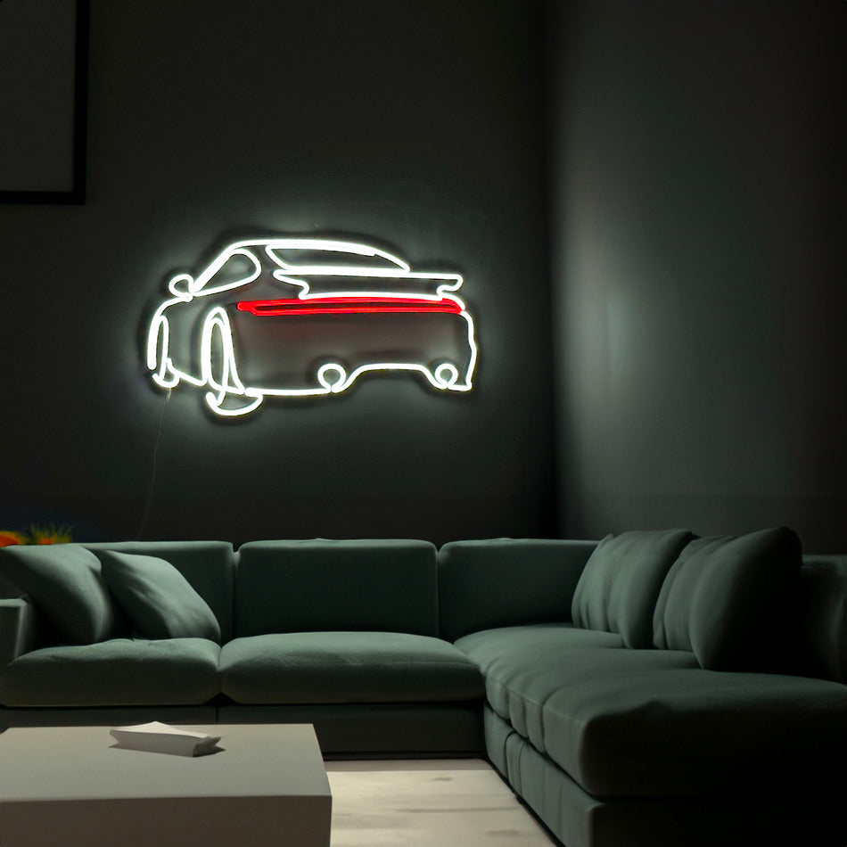 Porsche 911 neon sign - Neonon