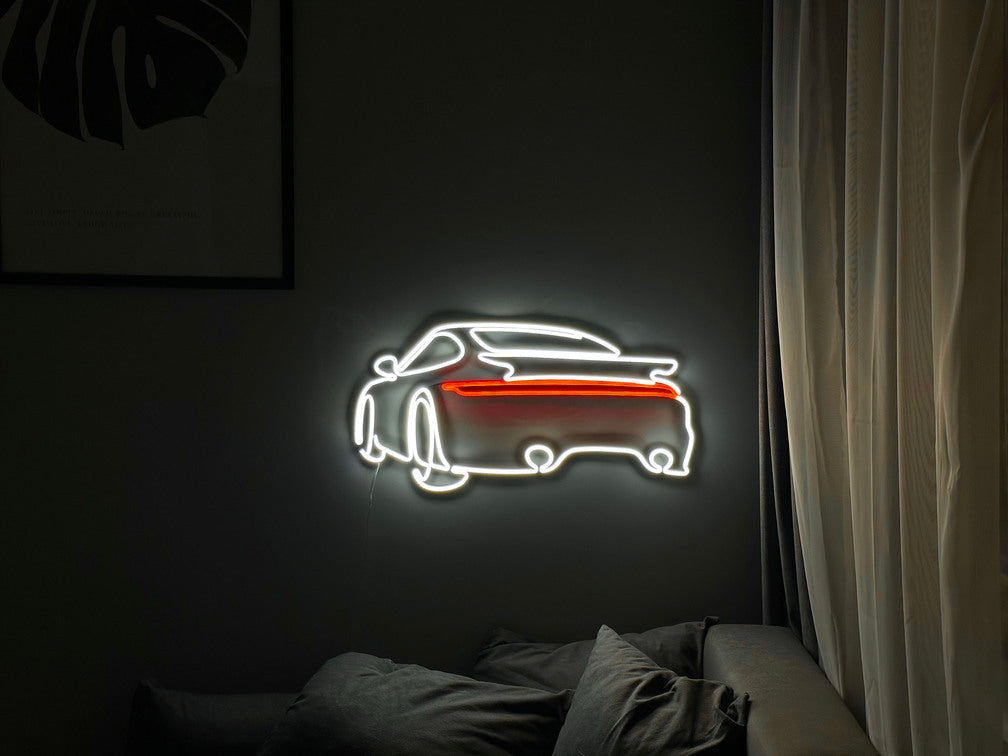 Porsche 911 neon sign - Neonon