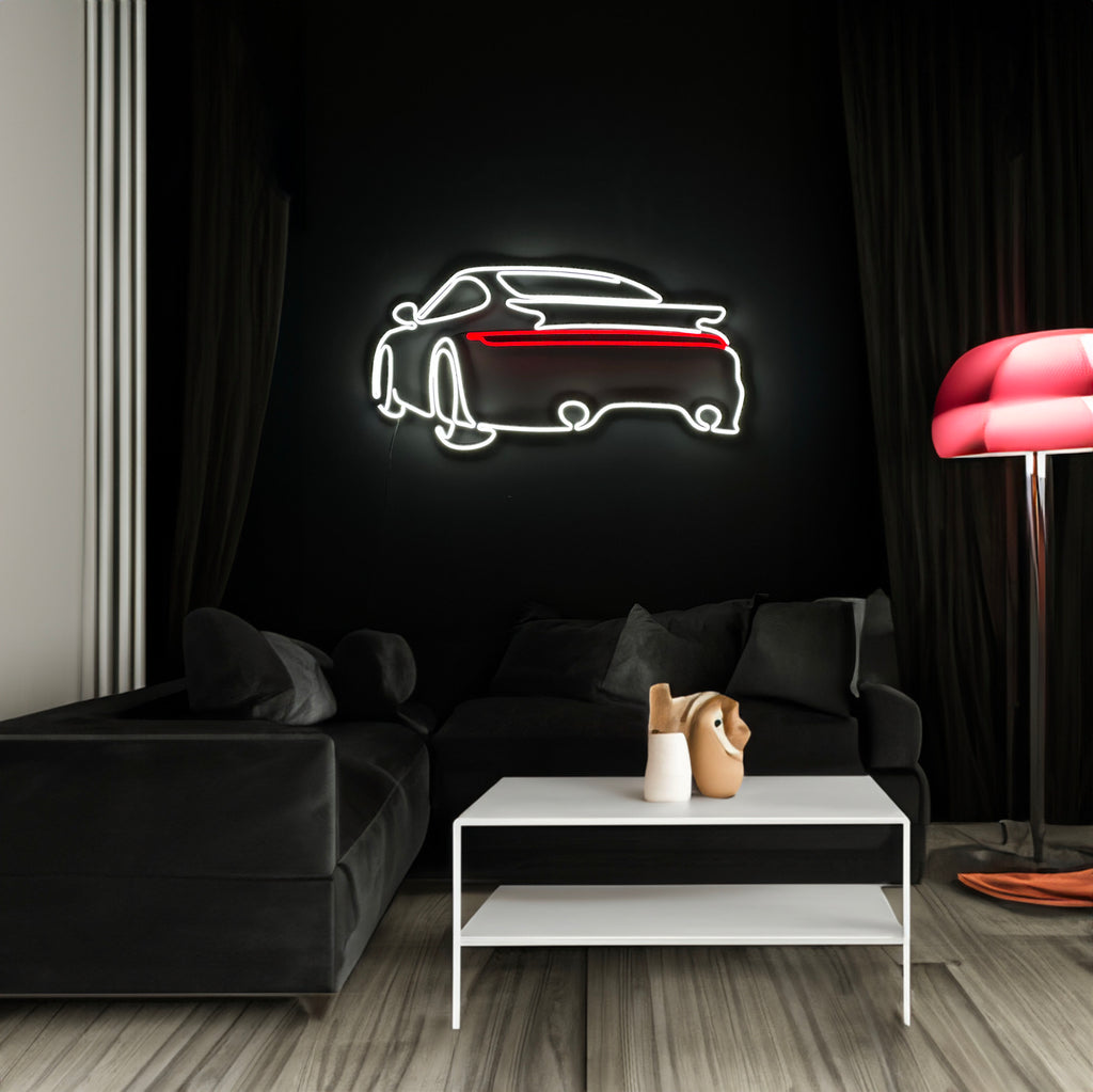 Porsche 911 neon sign - Neonon