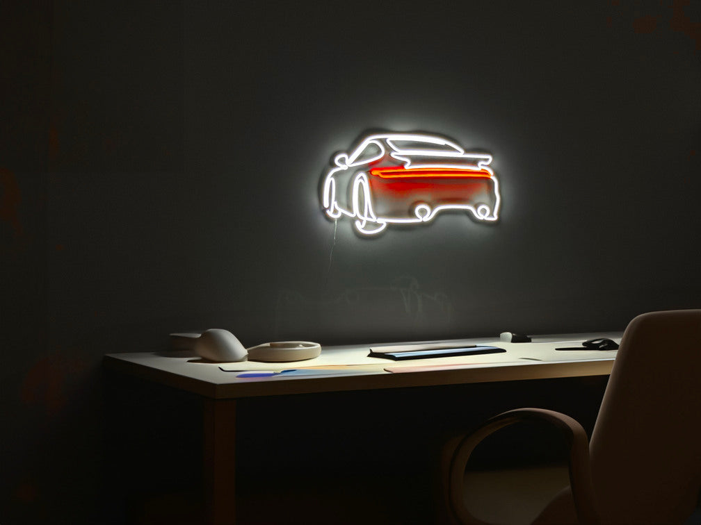 Porsche 911 neon sign - Neonon