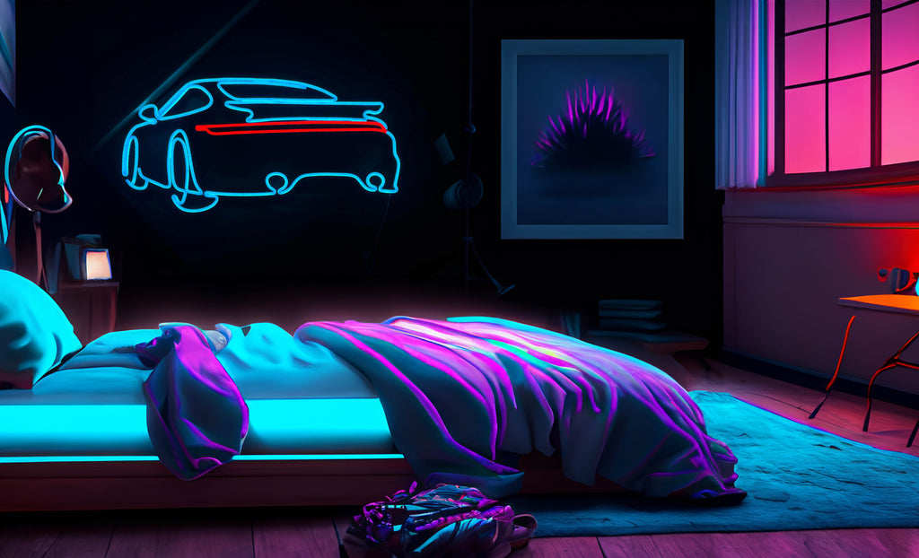 Porsche 911 neon sign - Neonon