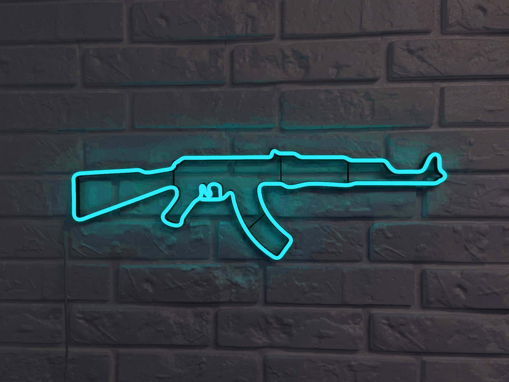 Ak 47 Rifle neon sign - Neonon