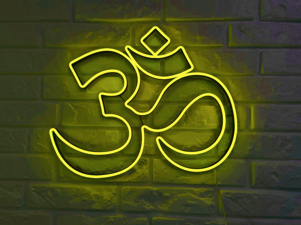 Om Symbol neon sign - Neonon