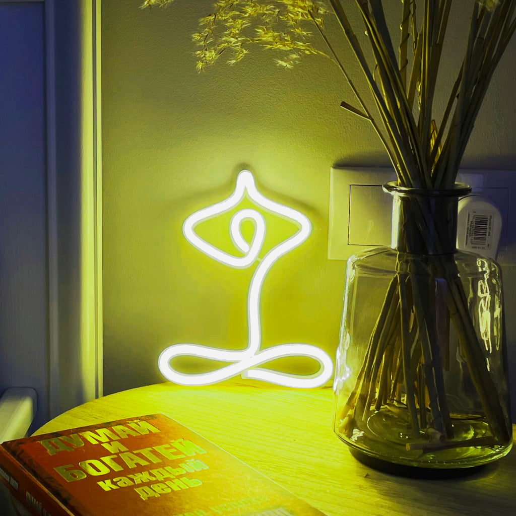 Yoga Man Neon Sign - Neonon