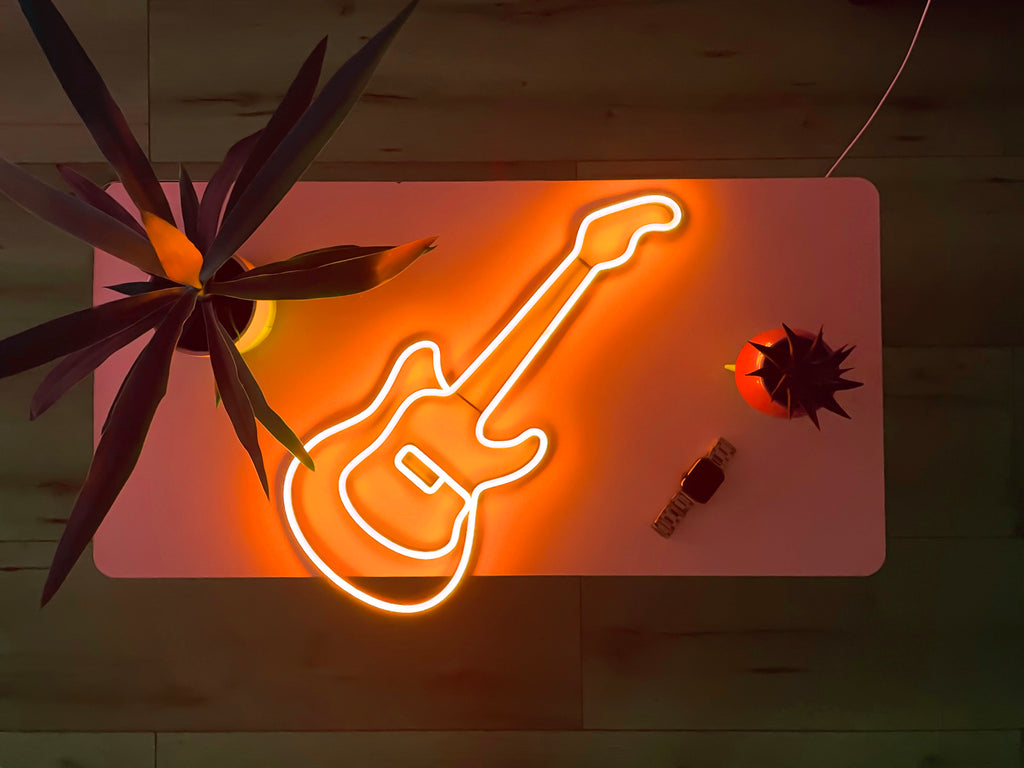 Guitar Neon Sign - Neonon