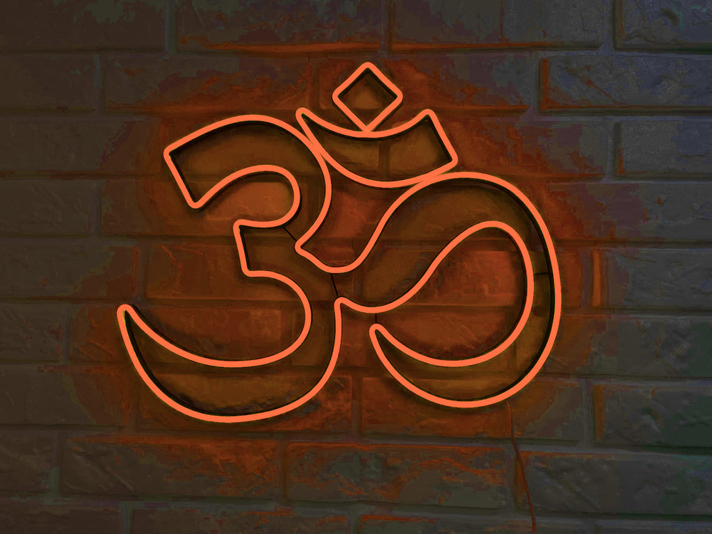 Om Symbol neon sign - Neonon