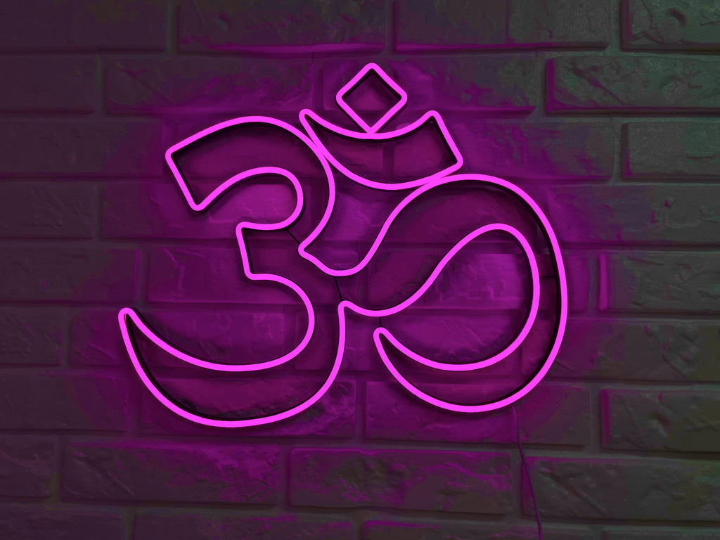 Om Symbol neon sign - Neonon