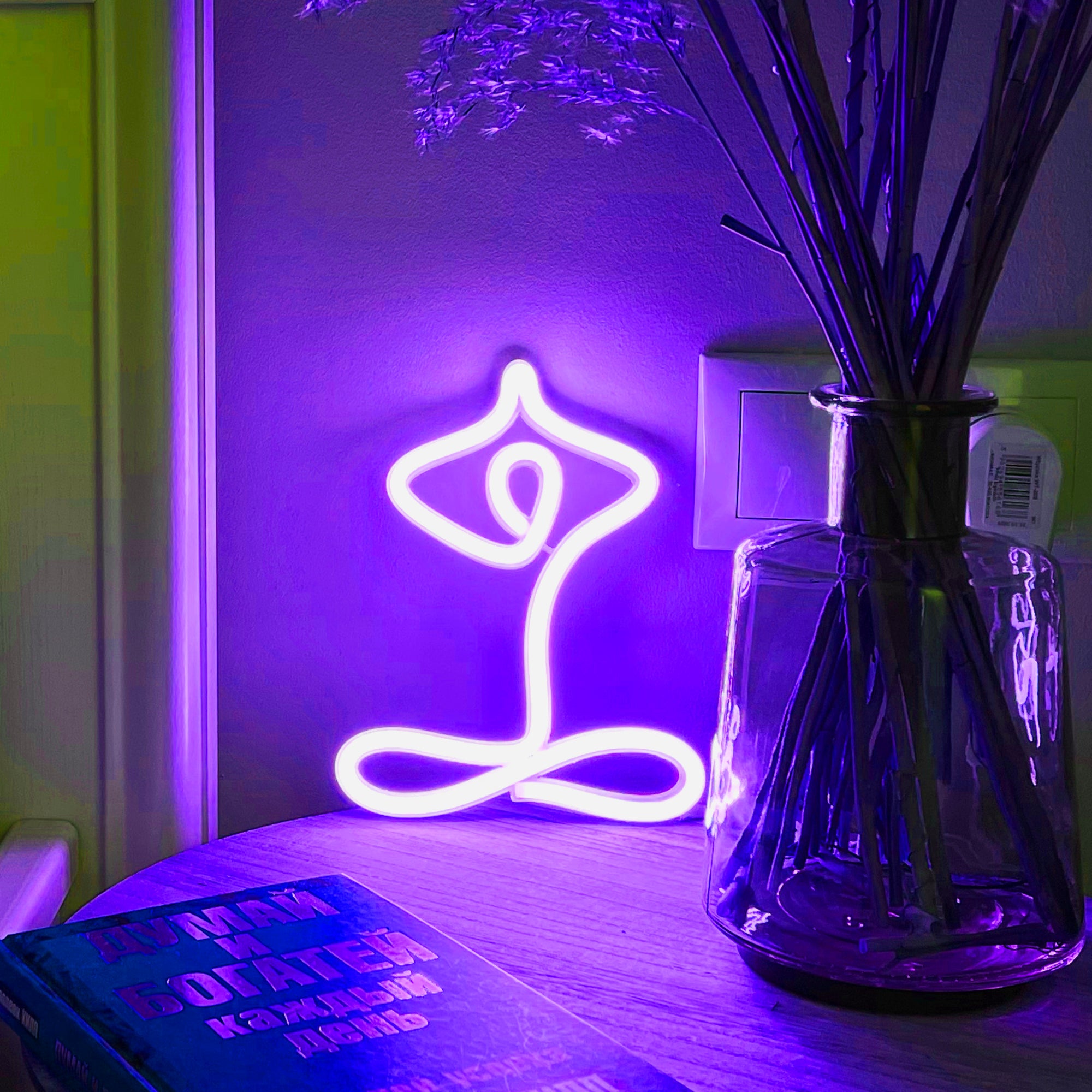 Yoga Man Neon Sign - Neonon