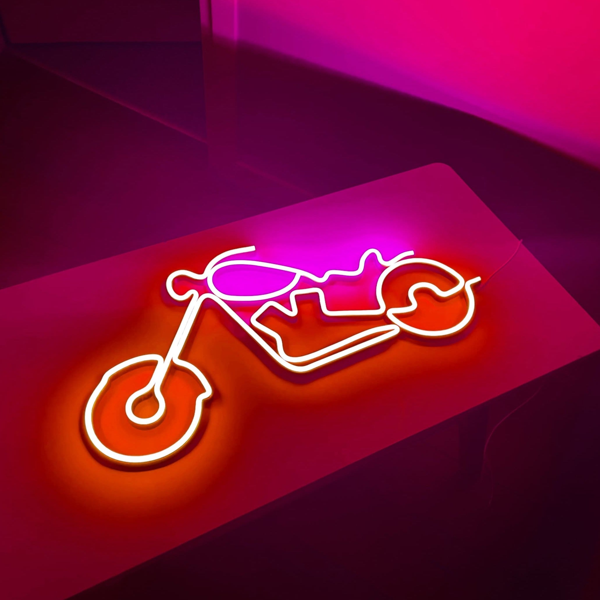 Motorbike Chopper Neon Sign - Neonon