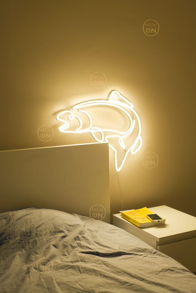 Salmon Fish neon sign - Neonon