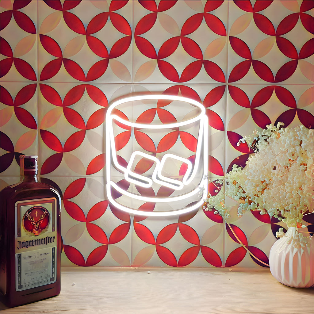 Whisky Glass neon sign - Neonon