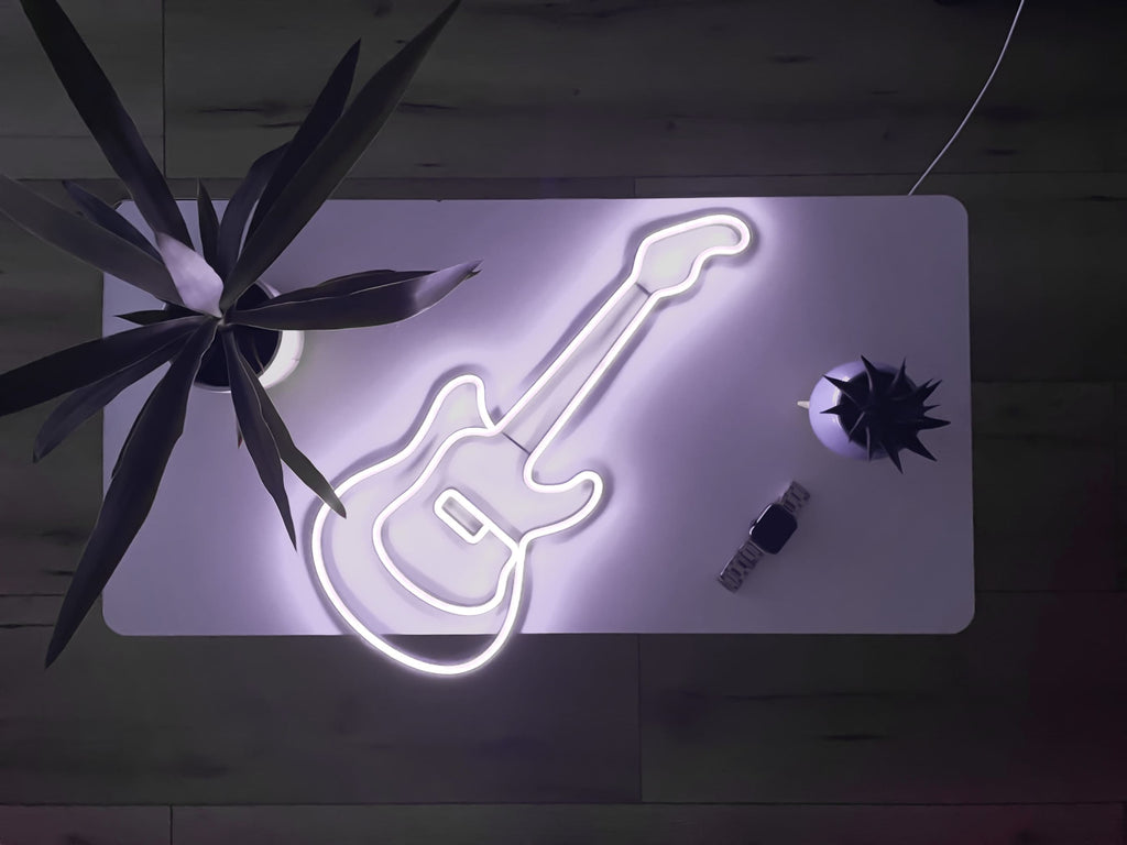 Guitar Neon Sign - Neonon