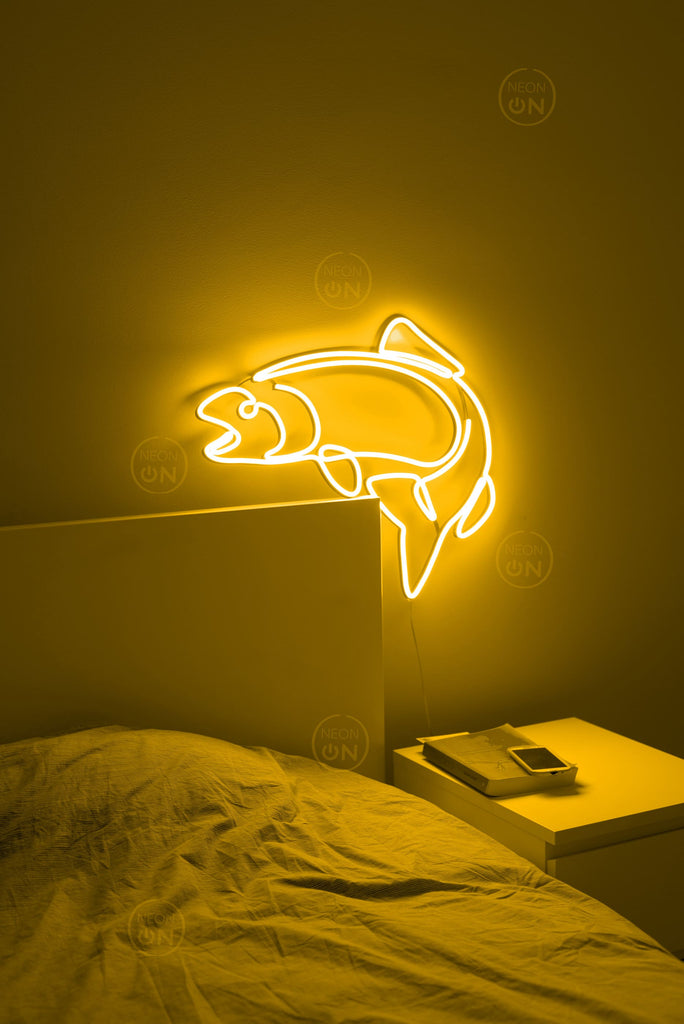 Salmon Fish neon sign - Neonon