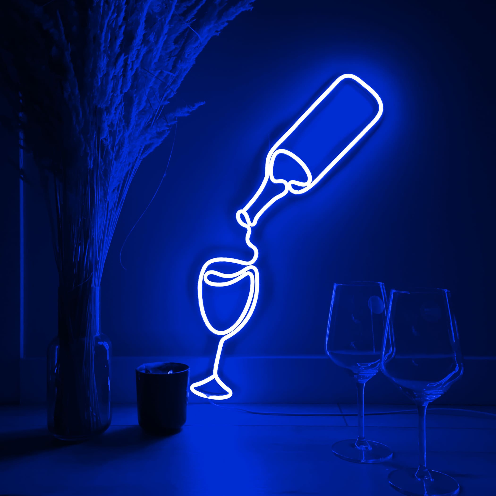 Wine Neon Art neon sign - Neonon