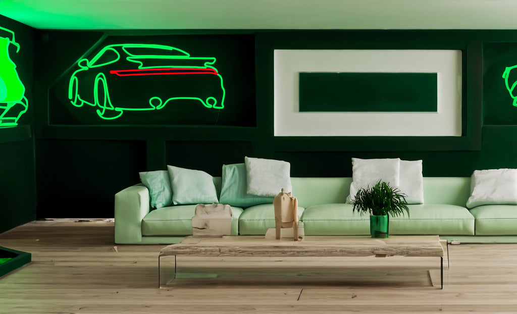 Porsche 911 neon sign - Neonon