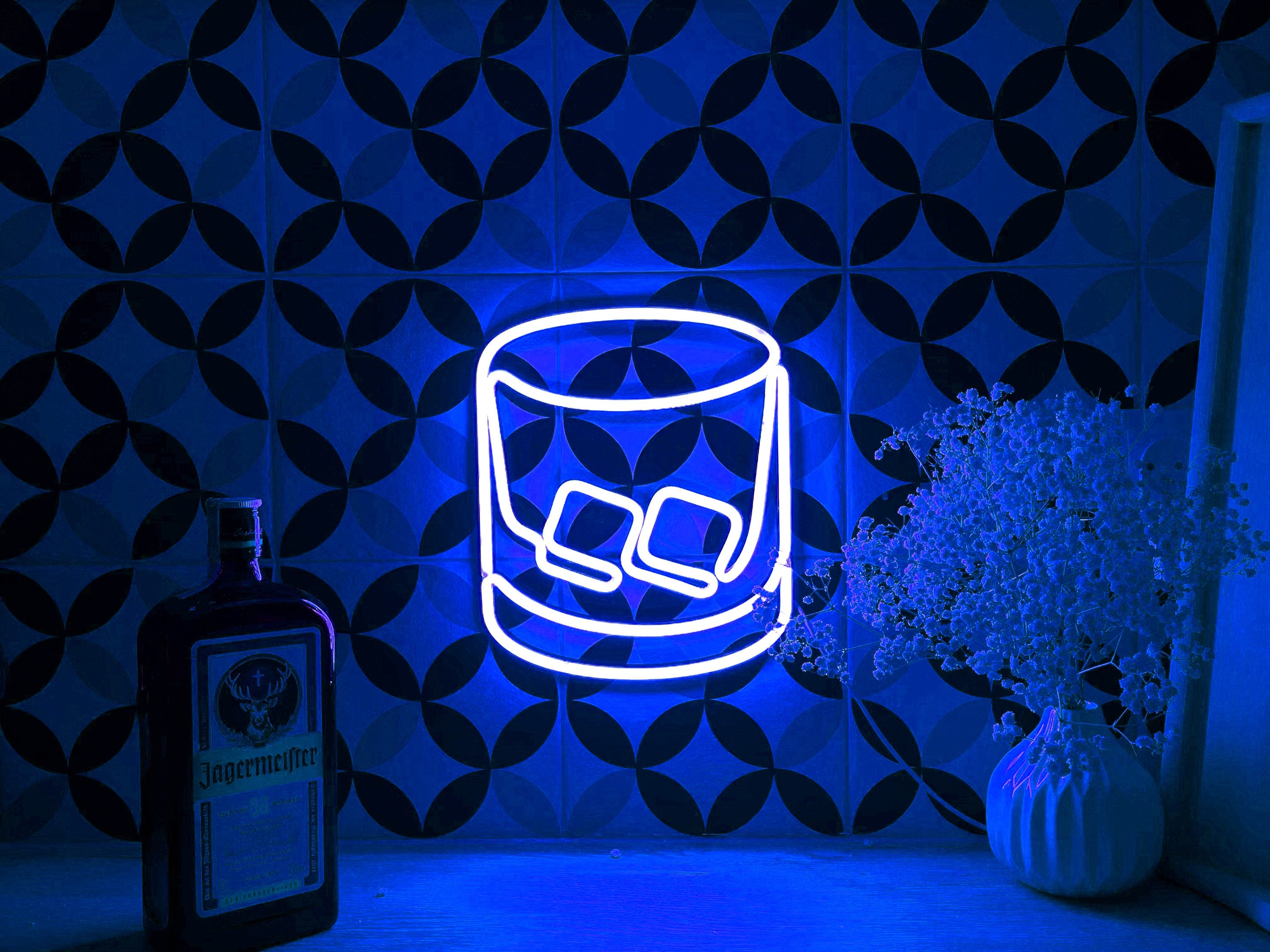 whisky lover art , whisky neon sign, whisky glass wall decor, neon light, whisky wall decor, neon bedroom Decor, neon sign wall art