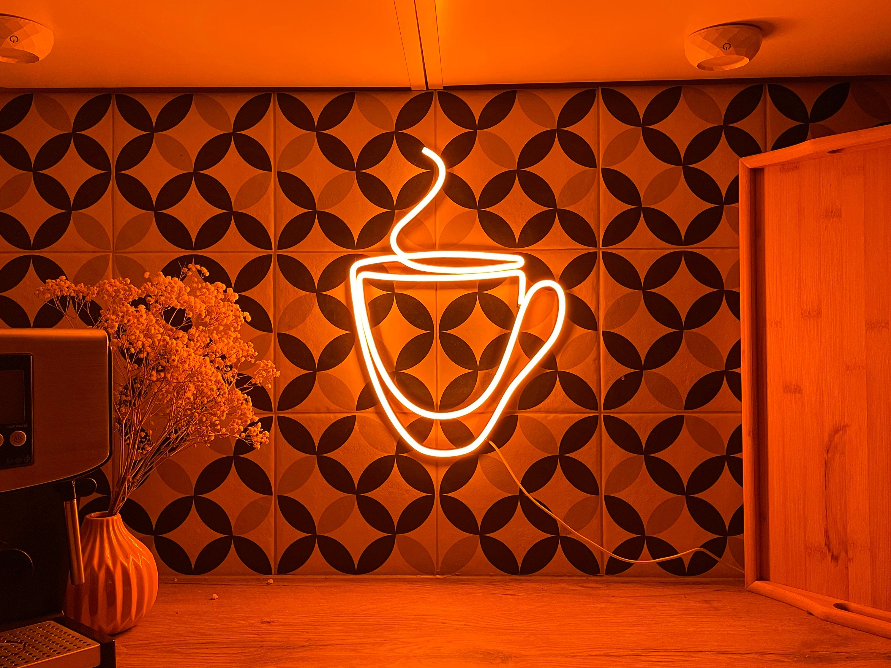 coffee bar neon sign , kitchen decor, coffee cup wall decor, coffee led, kitchen wall decor, coffee Kitchen Decor, neon sign bedroom