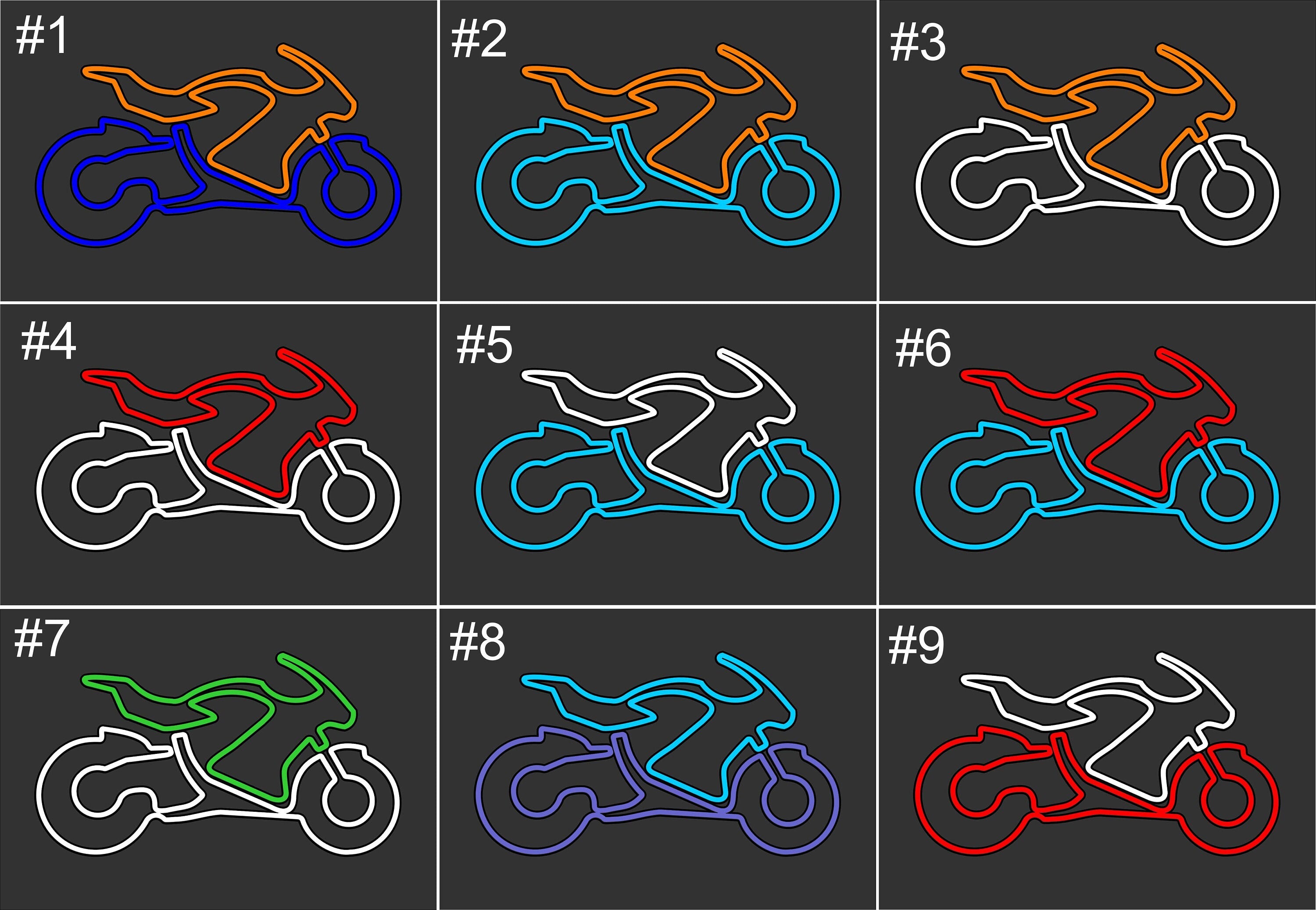 sportbike neon sport bike wall art bike neon sign wall decor sport bike wall art motorbike neon wall decor motorcycle gift bike led neon