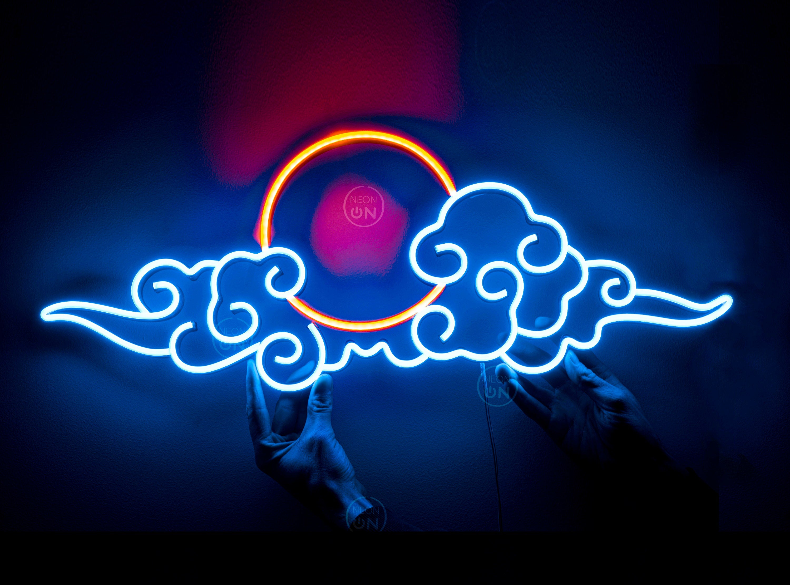 room decor Neon Sign wall decor, Neon anime Sign, Wall Art, asian Decor, Neon Light, neon Sign, Anime Art, Manga Art, neon wall art