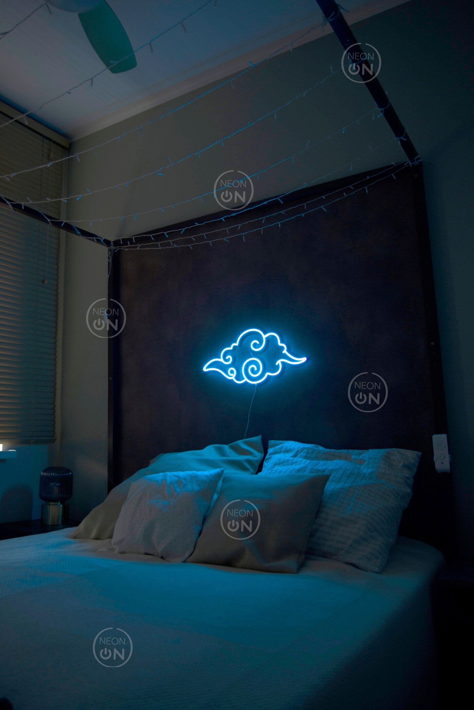 anime cloud Neon Sign wall sign decor, Neon anime Sign, Wall Art, asian Decor, Neon Light, neon Sign, Manga Art, anime wall art, anime