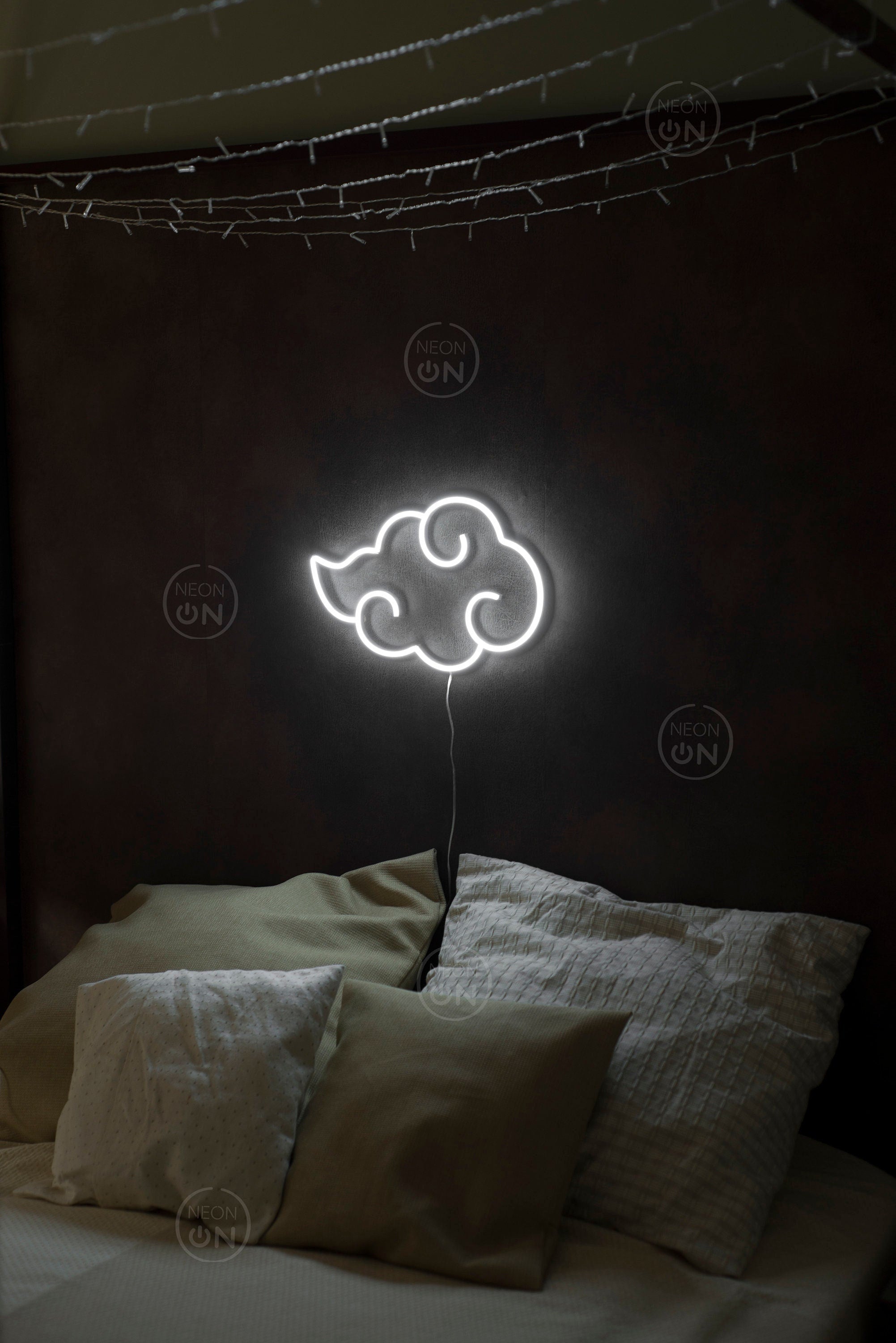 akatsuki anime cloud Neon Sign wall sign decor, Neon anime Sign, Wall Art, asian Decor, Neon Light, neon Sign, Manga Art, anime wall art