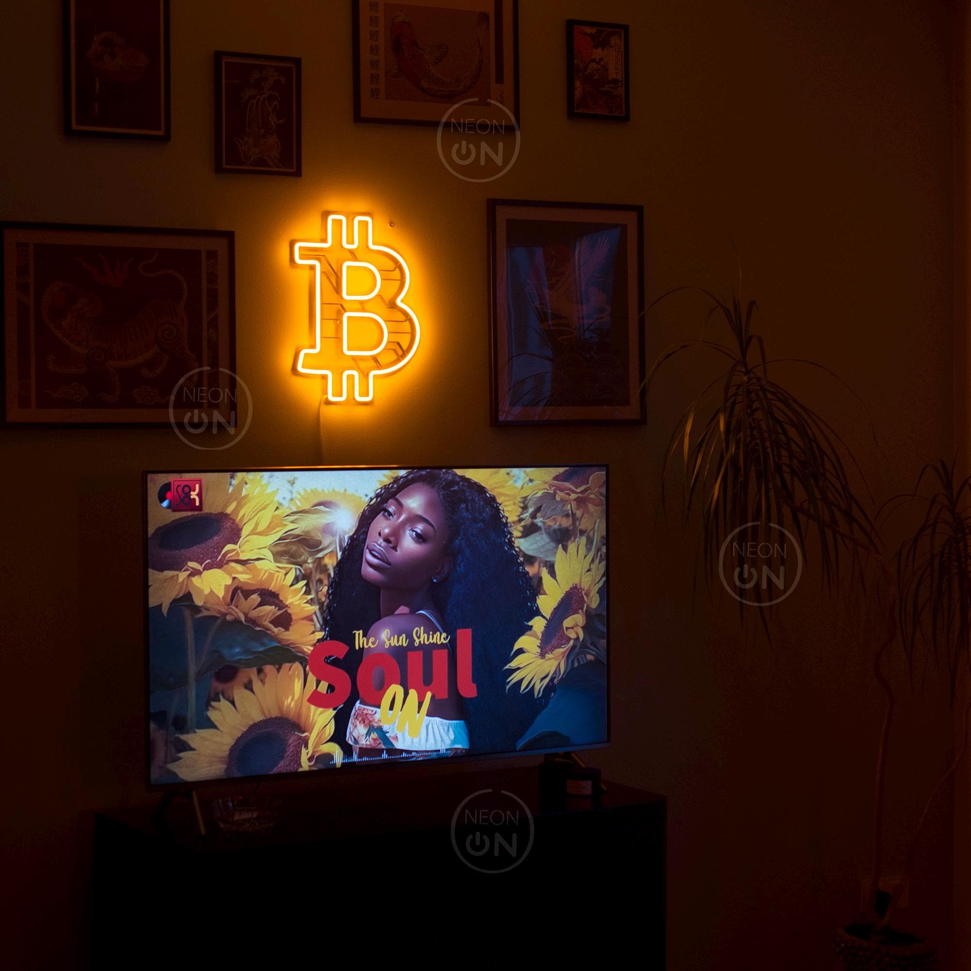 Bitcoin Trading neon sign, trading wall decor, trader gift, crypto wall art, trader wall Decor, crypto wall decor, art, neon sign decor