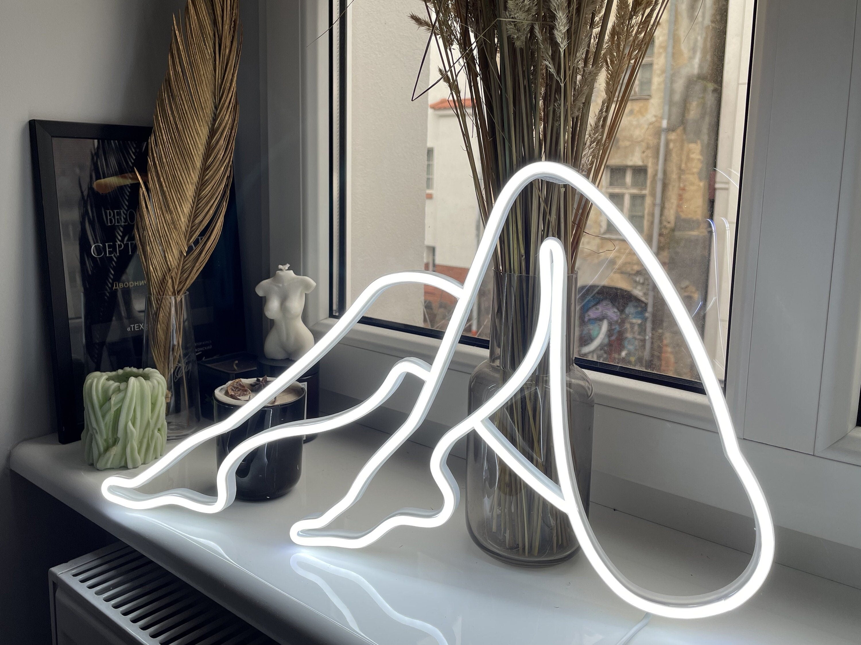 Legs women girl neon Wall Decor Leg Decoration Home Art Mural Wall Art Neon Custom Desk light decor woman body