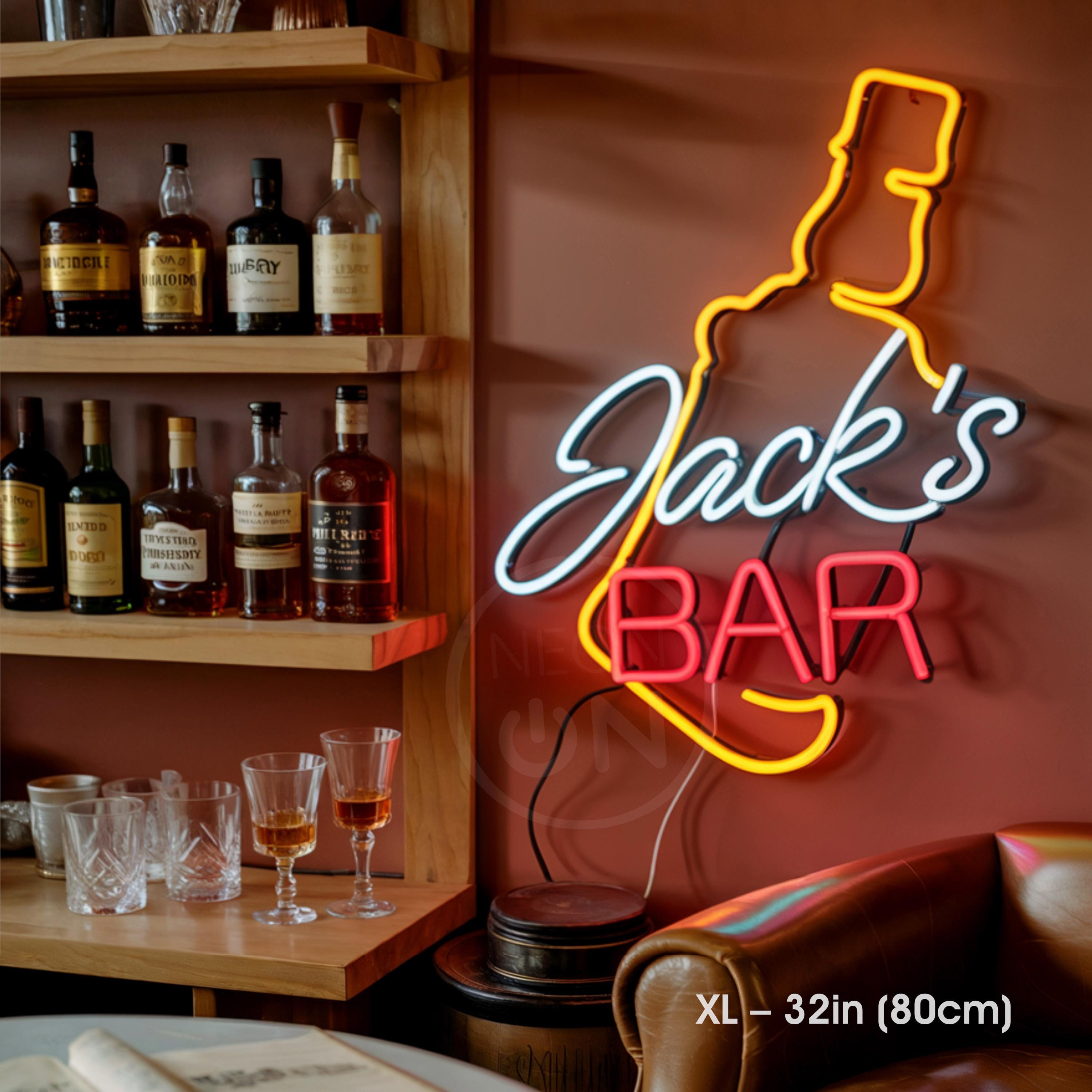 Custom Bar Neon Sign Beer Sign,Neon Bar Sign,Gifts for Him,Neon Beer Sign,Pub Club Logo Sign,Custom Bar Name LED Sign,Home Bar Wall Decor,