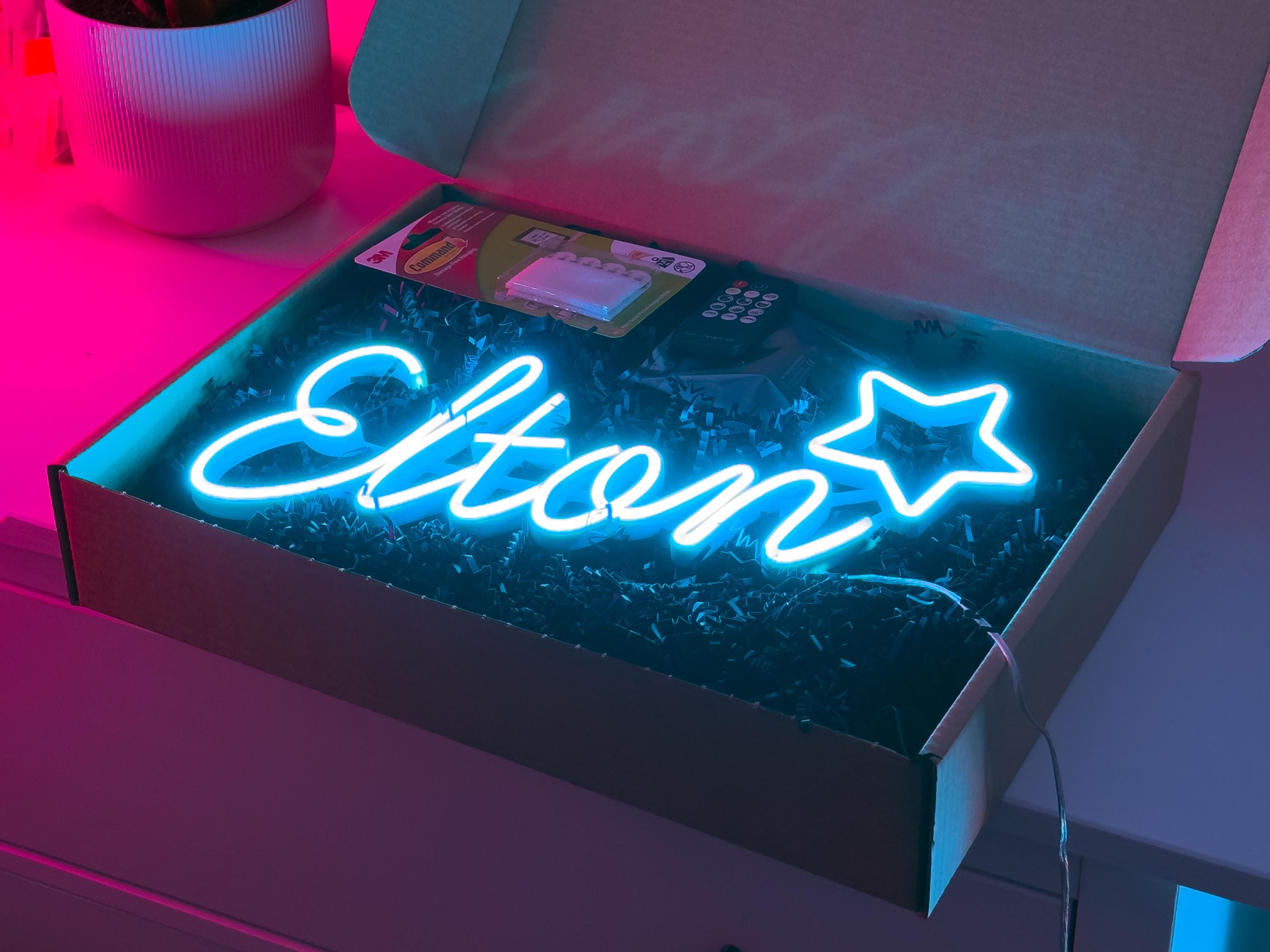 Custom Neon Sign for Kids, Led Light Wall Decor, Custom Led Sign Bedroom Decor, Kid's Room Decor, Gift for Her/Him, Personalized Gift, Gifts