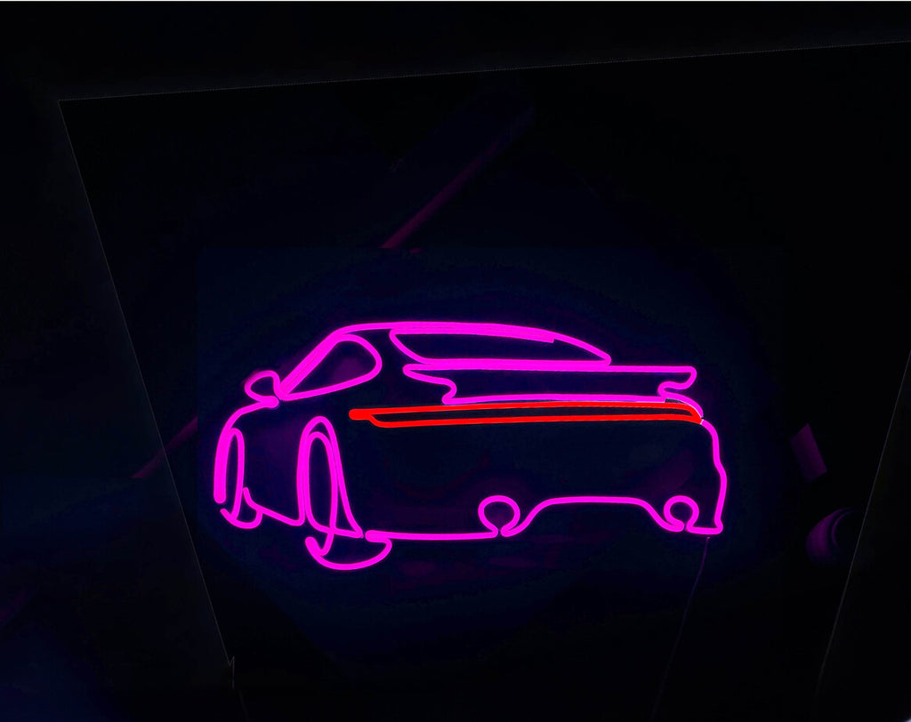 Porsche 911 neon sign - Neonon