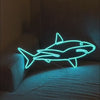 Shark neon sign LED Light – custom neon sign Shark  Ocean Fans, Beach Bars, Surf Rooms, Underwater Glow Wall Art, neon sign bedroom