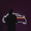 neon sign wall art car neon bedroom garage wall decor car art wall decor, neon wall decor, car sign gift car led custom interior