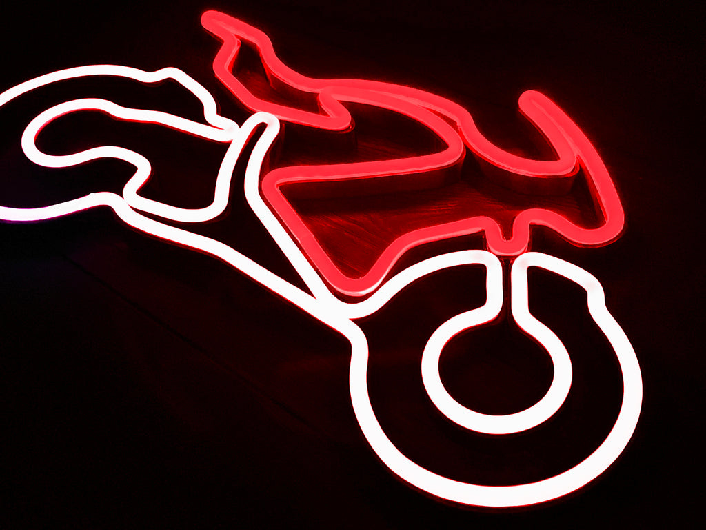 Sportbike neon sign - Neonon