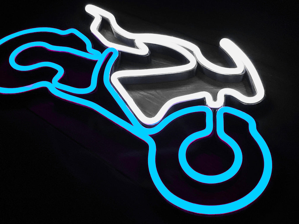 Sportbike neon sign - Neonon