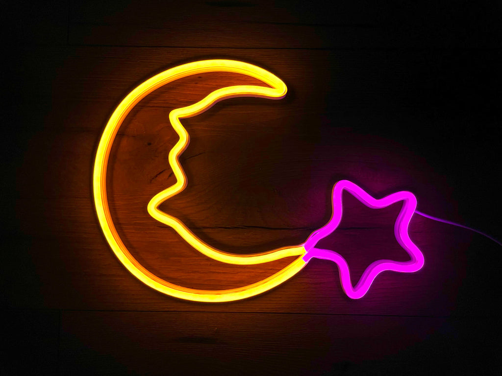 Moon neon sign - Neonon