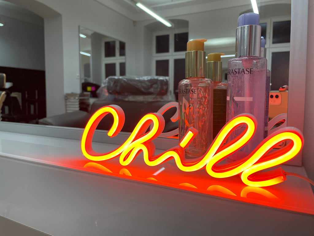 Chill quote neon sign - Neonon