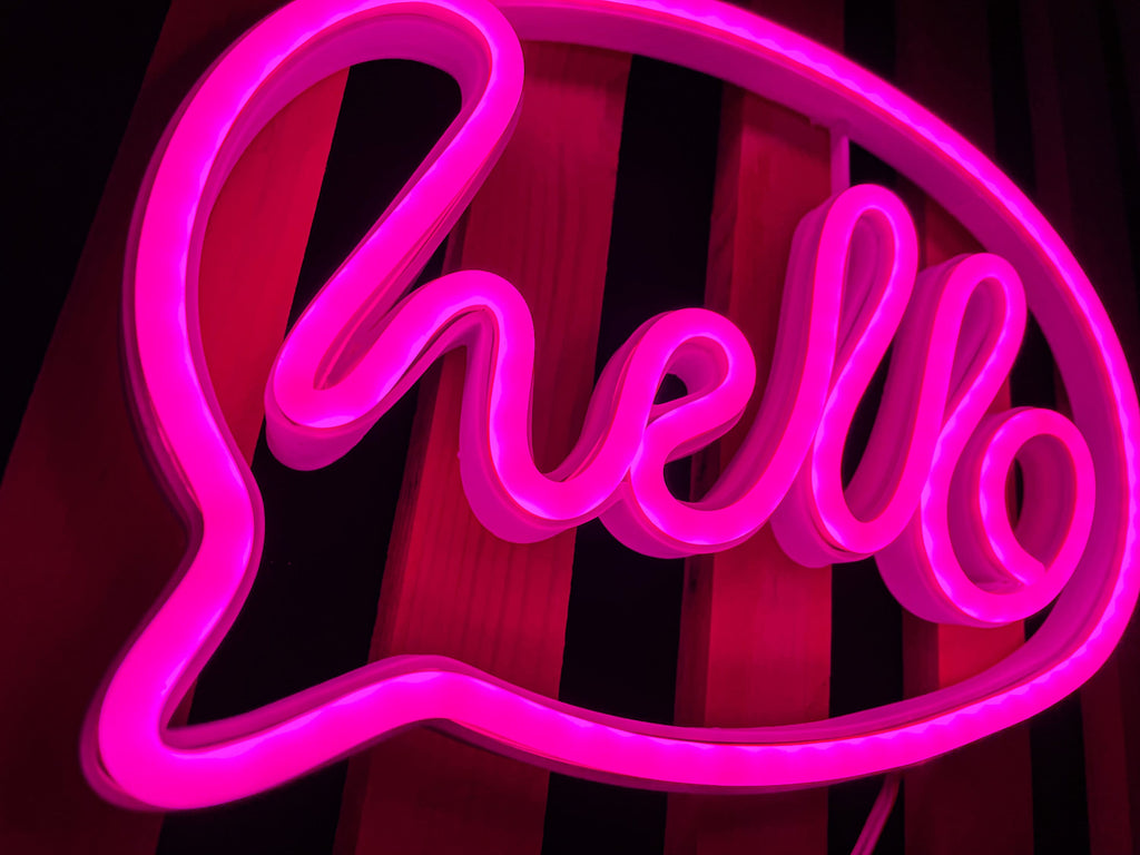 Hello neon sign - Neonon