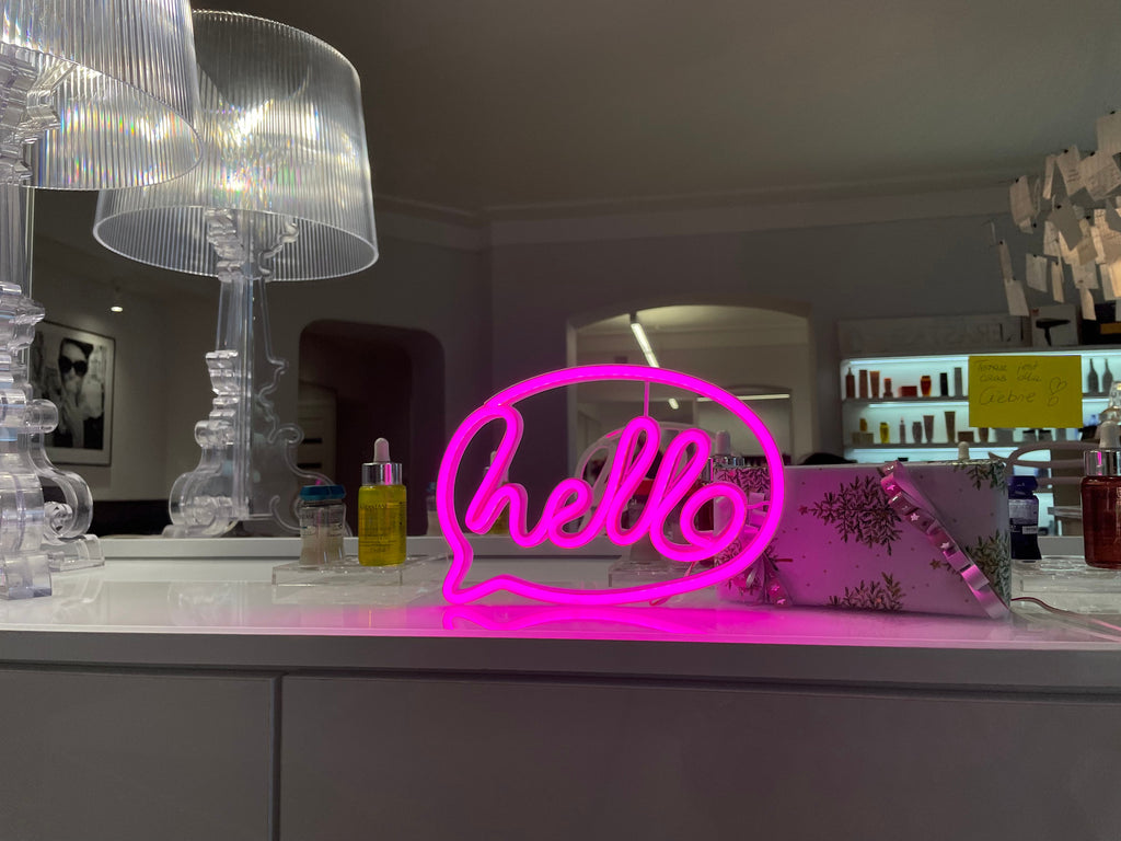 Hello neon sign - Neonon