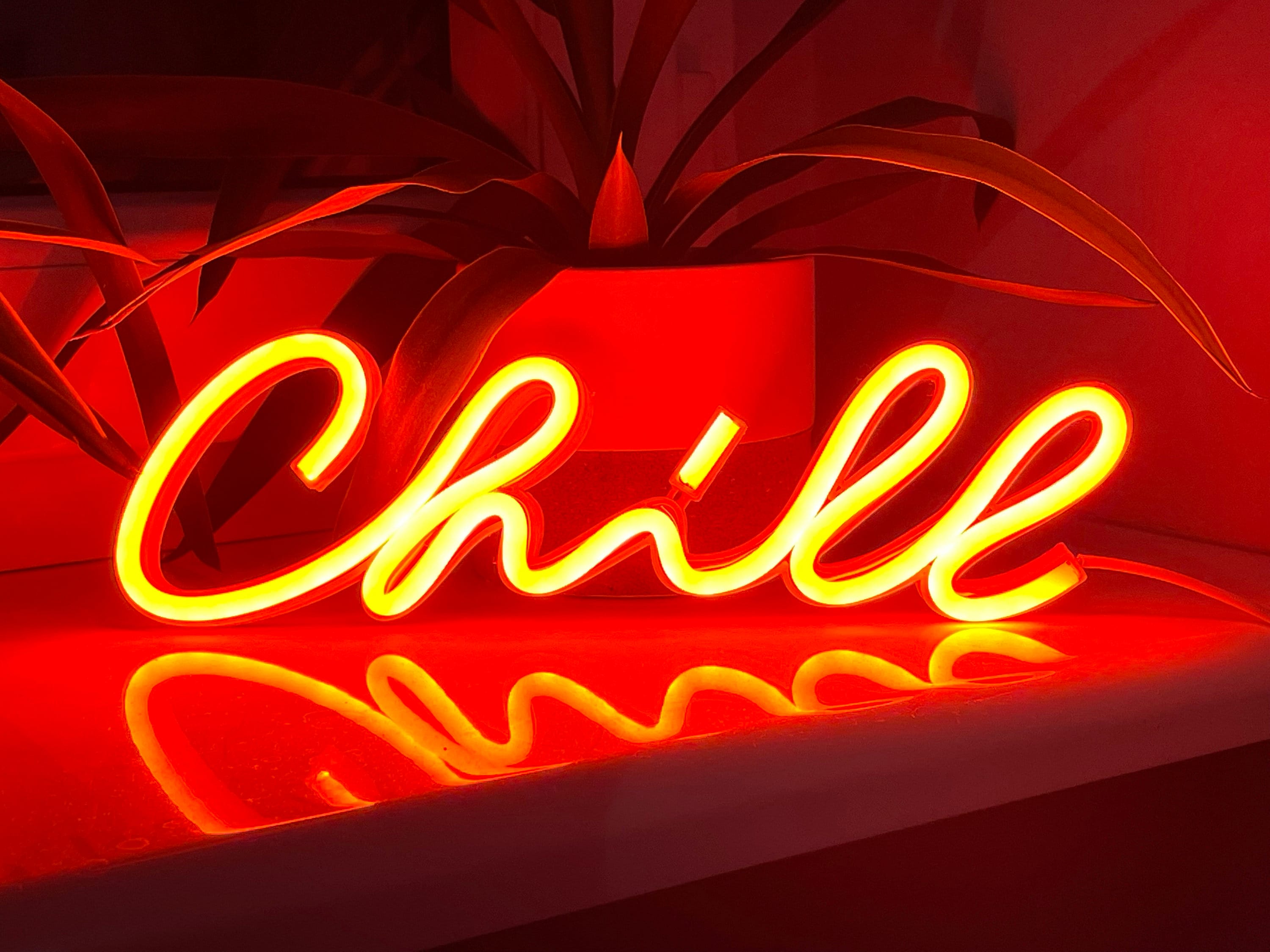 Chill quote neon sign - Neonon