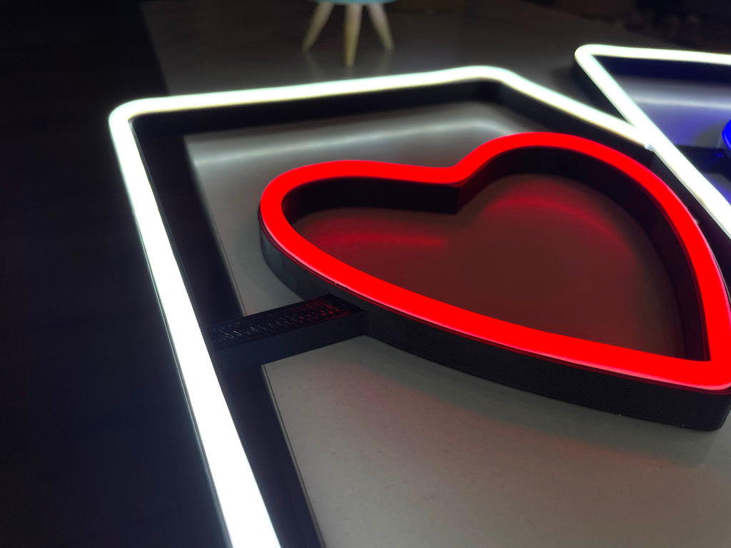 Poker cards neon signs - Neonon