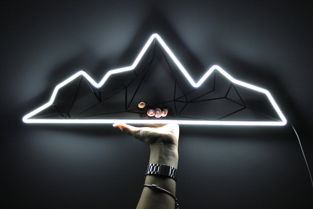 Mountain wall art neon sign - Neonon