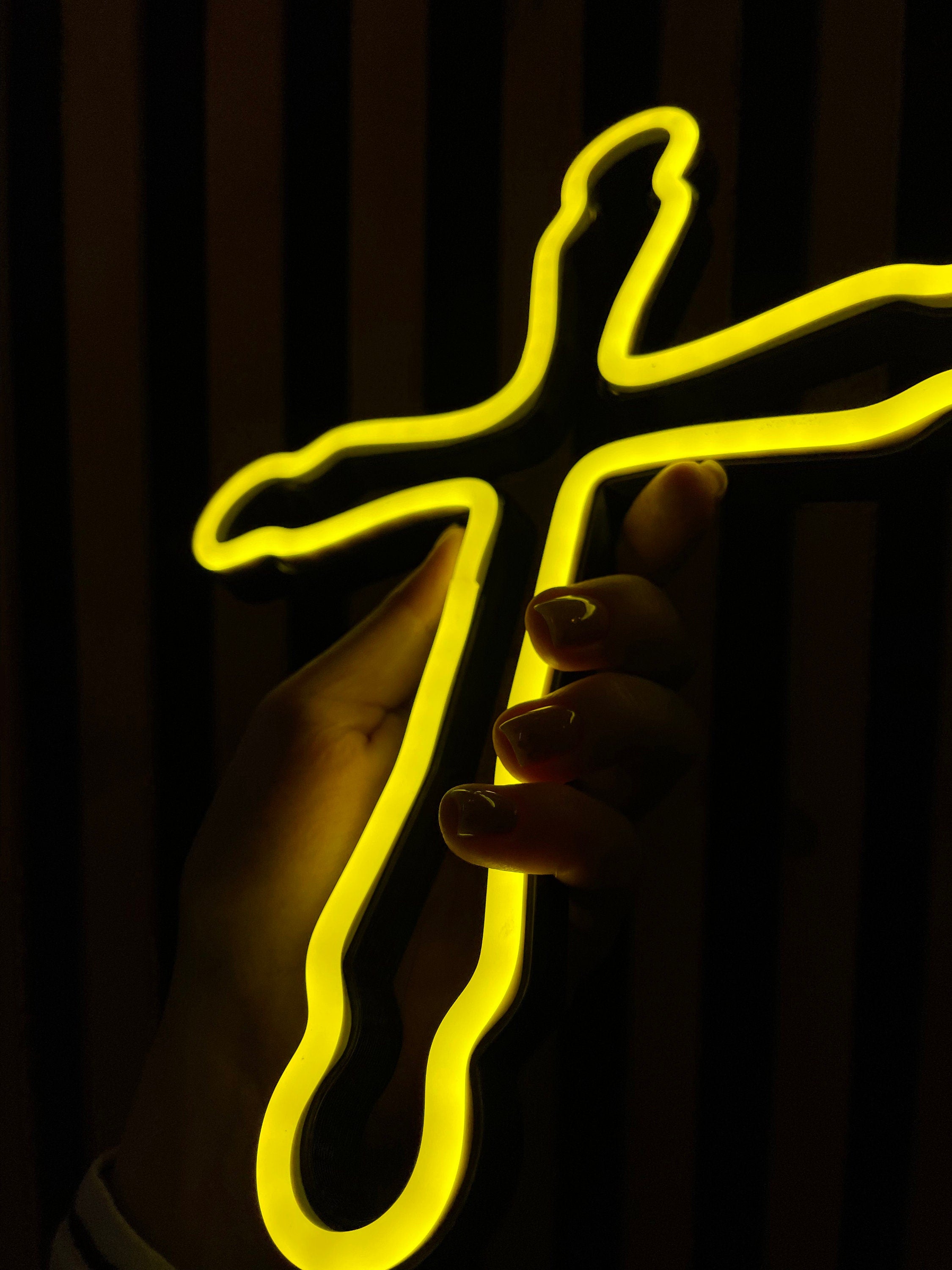 Cross Symbol religious neon sign - Neonon