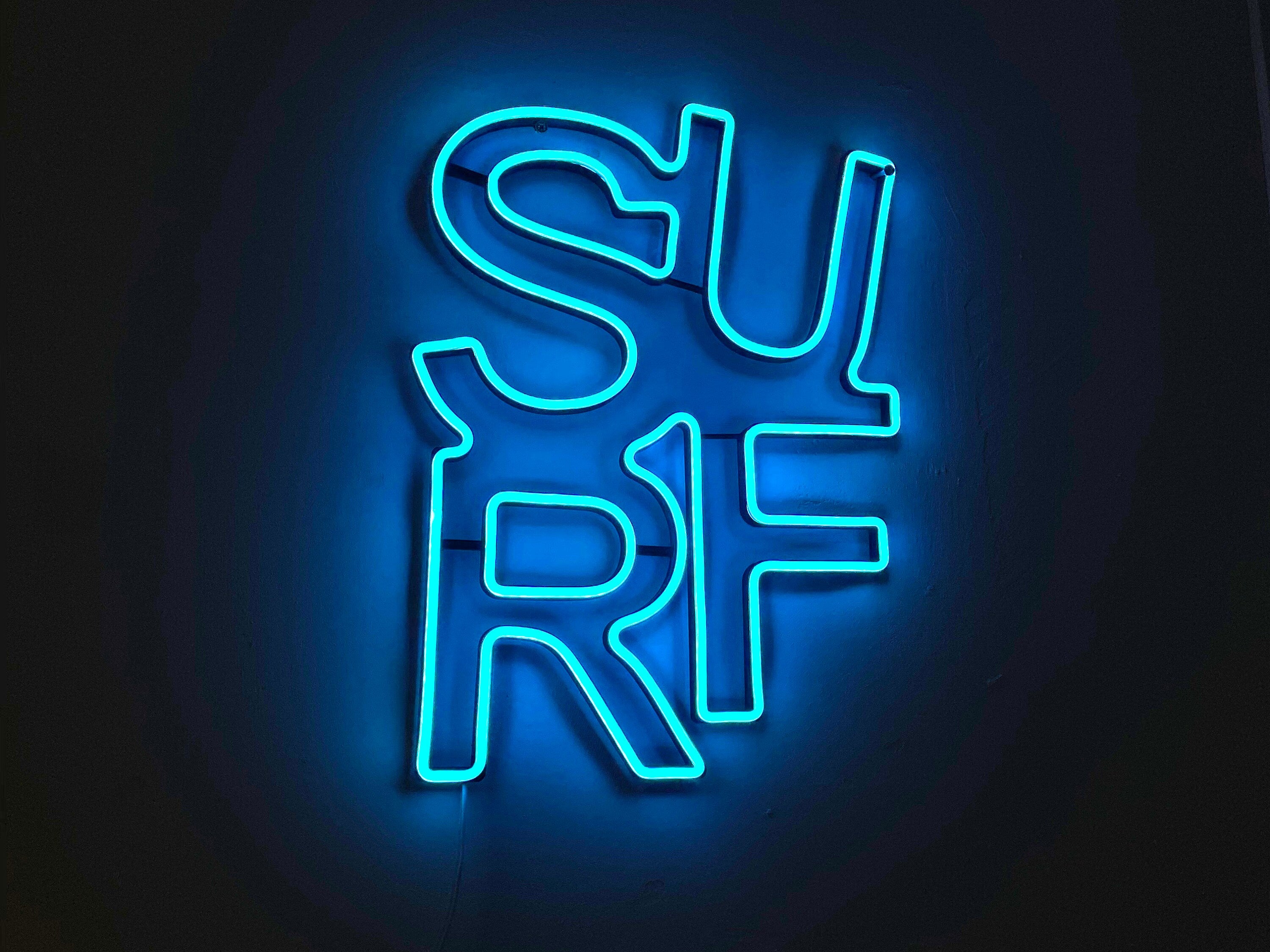 Surf art neon sign - Neonon