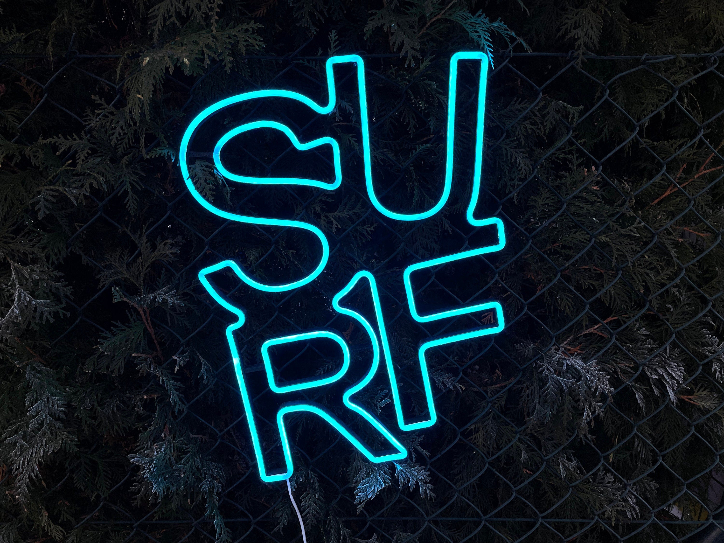 Surf art neon sign - Neonon